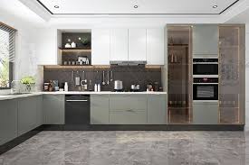 Tall kitchen cabinets with glass doors. Oppein Modern Navy Blue Lacquer Tall Kitchen Cabinets With Glass Doors Buy Tall Kitchen Cabinets Kitchen Cabinets With Glass Doors Blue Kitchen Cabinets Product On Alibaba Com