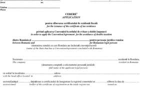 Certificat de rezidenta fiscala model. Cum Pot Fi ObÈinute Certificatele De RezidenÈÄ FiscalÄ FÄrÄ Deplasare La Sediile Anaf Alba Carolina Tv