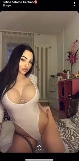 Celine Cento masturbating
