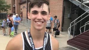 Denmark's Simon Alexander takes center stage at WIAA state track meet