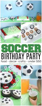 We were the purple team, the darling dreams to be exact, but these ideas can be used for any age group or team color. How To Throw A Kids Soccer Birthday Party For Under 50