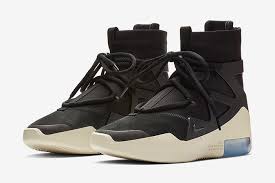 Official Pics Nike Air Fear Of God 1 In Black Sneakers Men Fashion Nike Shoes Air Max Nike Shoes Outfits