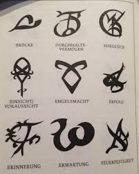 Bildergebnis Fur Runen Shadowhunters Deutsch Shadowhunters Runen Schattenjager