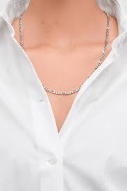 Looking for a good deal on figaro chain gold? Wood Wood Figaro Chain Thick