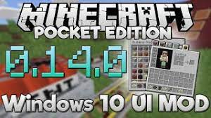 Top 10 mods for minecraft pocket edition 0.15.0/0.16.0. Minecraft Pe 0 14 0 Windows 10 Ui Mod Pocket Edition Youtube