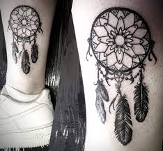 The hoop of the dream catcher is plain, but the web is very detailed in a star flower pattern. 155 Best Dreamcatcher Tattoo Ideas That You Can Consider Wild Tattoo Art