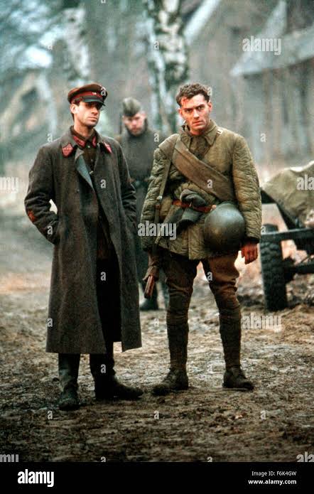 RELEASE DATE: March 16, 2001. MOVIE TITLE: Enemy at the Gates. STUDIO:  Paramount Pictures. PLOT: During the WWII battle of Stalingrad, two  snipers, a Russian, and a German, are locked in a