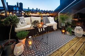 Home Decorating Ideas Modern Dachterrasse Gestalten Schraegdach Roof Loggia Modern Black White Deco Romantic Roof Terrace Design Terrace Design Balcony Decor