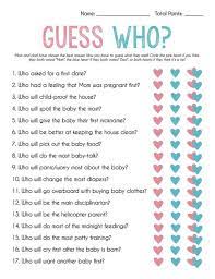 Guess Who Mommy Or Daddy Game Mom Or Dad Quiz Baby Shower Etsy In 2022 Gender Reveal Party Games Reveal Party Games Baby Shower Dad
