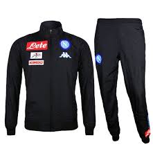 Holen sie sich den look ihrer lieblingsspieler. Kaufe Trainingsanzug Neapel 2016 2017 Schwarz