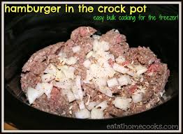 How long does frozen ground beef stay safe to eat? Freezer Cooking Ground Beef In The Crock Pot Eat At Home