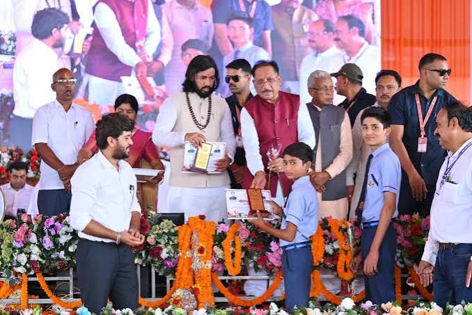 समोदा में मुख्यमंत्री साय ने 128 करोड़ से अधिक के विकास कार्यों की दी सौगात - CG News