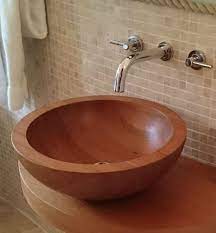 Shop our online selection of stylish sinks, faucets, and more. Helio Basin Teak Wood Vessel Sink Artisan Crafted Home