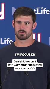 Daniel Jones Focused