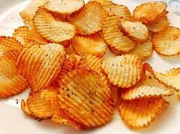 Making the potato chips in the air fryer is a snack time game changer. Homemade Air Fryer Potato Chips Food