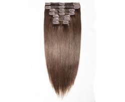 7 bandes, qualité pro remy ! Extension A Clip Chocolat Chocolat Cheveux Lisses Cheveux Remy Hair 100 Naturel