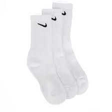 Nike Men S 3 Pack Medium Everyday Cushion Crew Socks White White Nike Socks Nike Socks Outfit Sock Outfits