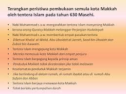 • terpelihara daripada penyembahan berhala • dijadikan sebagai kota suci umat islam • menjadi tumpuan umat islam dan seluruh dunia untuk menunaikan (b) jelaskan faktor yang membawa kejayaan pembukaan semula kota makkah. Facebook