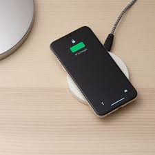 Livboj Wireless Charger White Ikea In 2020 Wireless Charger Wireless Charger Iphone Phone Charging