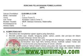 Rpp Kelas 3 Tema 5 Kurikulum 2013 Revisi 2018 Guru Maju