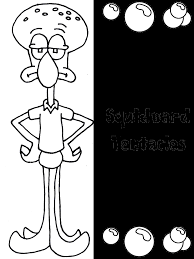 Characters fargelegge tegninger printable cartoon spongebob skate board coloring pages kids boy. Spongebob Squarepants Squidward Coloring Pages