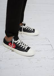 Comme Des Garcons Play X Converse Chuck Taylor 1970s Hi Black Totokaelo Man Comme Des Garcons Play Black Play Converse Chuck Taylor Chuck Taylors Converse Chuck Taylor Cdg Converse
