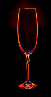 champagne glass on dark background glass photography abstract photography light painting