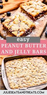 Love A Classic Peanut Butter And Jelly Sandwich Now You Can Enjoy Your Favorite Flavors In Dessert Form These Easy Peanut Butter Jelly Bars Potluck Desserts