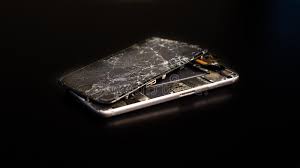 Download premium vector of mystical gold frame on black background mobile phone wallpaper by. Broken Phone On Black Background Stock Photo Image Of Smashed Glass 132417040