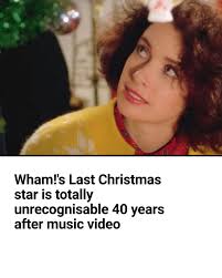 Kathy Hill once starred in the music video for Wham!'s Last Christmas,  where she played George Michael's love interest