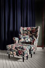 Strandmon Ohrensessel Ikeadeutschlandweihnachten Ikea Deutschland Auch Zwischen Den Jahren Einfach Mal Die F Strandmon Chair Home Living Room Floral Chair