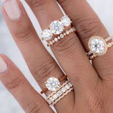 Stacked Wedding Rings In 2020 Stacked Wedding Rings Fire Heart Diamond Jewelry Store