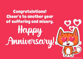 For the first anniversary to the fiftieth and every year in between, it's easy to share fun and unique anniversary cards online. 200 Wedding Anniversary Wishes And Messages Wishesmsg