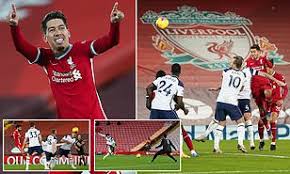 The football match between tottenham hotspur and fulham has ended 1 1. Liverpool Vs Tottenham Premier League Live Score Lineups And Update Daily Mail Online