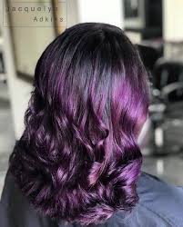 Purple hair is inherently alluring and sensual. Follow My Instagram Unevneib Dark Hair Violet Hair Violet Balayage Purple Hair Deep Purple Hair Prav Balayage Hair Purple Deep Purple Hair Hair Color Purple
