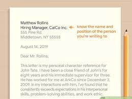 Check spelling or type a new query. How To Write A Character Reference 7 Steps With Pictures