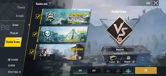 Players can access this new game mode from the evoground game mode selection tab. Pubg Mobile Gets A Ranked Arena Mode Mobile Mode Gaming