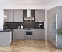 However, new technology has made wood the second option, especially because wood warps and. Kitchen Cabinets Cabinet Doors Pantry Cupboards Pre Assembled Cabinets More Lowe S Canada