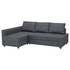 We love furniture that does double duty. Friheten Sleeper Sectional 3 Seat W Storage Hyllie Dark Gray Ikea