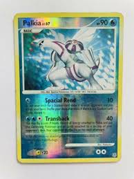Palkia cards listed with a blue background are only legal to use in the current expanded format. Pokemon 11 130 Palkia Value 0 99 36 28 Mavin