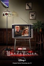Marvel Studios Wandavision New Poster Centers Wanda And Vision On Our Tv Screens Marvel