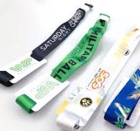 Pulseira de tecido Pulseira de tecido RFID de NFC personalizado