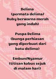Yuk namai putri tercinta nama bayi islami perempuan berabjad h dan i. Helmi Exwostorian Nama Nama Bayi Perempuan Dalam Bahasa Melayu Kuno Dan Klasik