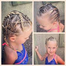 Stars And Stripes Patriotic Hairstyle For Girls Patriotic Hairstyles Girl Hairstyles Hair Styles