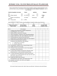 Iaitu kertas soalselidik dan ujian. 126549298 Borang Soal Selidik Pa Docx