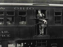 Click on the first link on a line below to go directly to a page where mail cranes is defined. Railway Mail Crane National Postal Museum