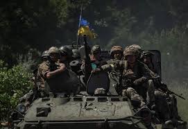 Ukrainian fighters standing in Russia’s way on eastern front
