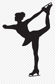 Vintage clipart 75 cartoon woman figure skater. Figure Skater Clipart Png Download 28666 Pinclipart