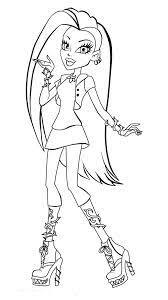 These funny and creative sheets make a great coloring activity at schools encourage him to try new color combinations. How To Draw A Monster High Girl Learn How To Draw