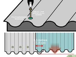 How To Install Corrugated Roofing 8 Steps With Pictures Corrugated Roofing Corrugated Plastic Roofing Roofing Diy